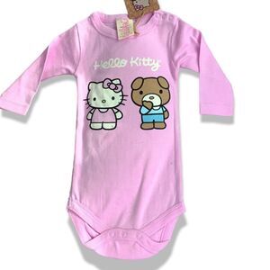 Sanrio Hello Kitty and Friend Tippy Bear Onesie Long Sleeve